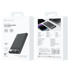 Power Bank 10000 mAh DEVIA Smart Series - 12W - Noir — Devia · Smarty Paris 18e